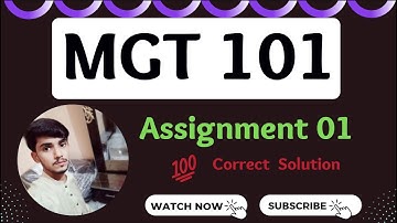 MGT101 Assignment No 1 Spring 2022 | Correct Assignment MGT101 Spring 2022