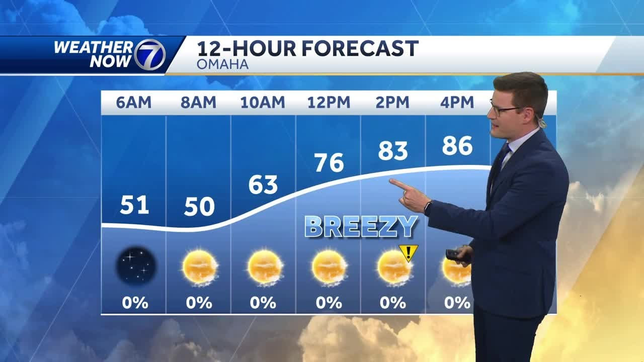 Warm, breezy Thursday with higher fire danger - YouTube