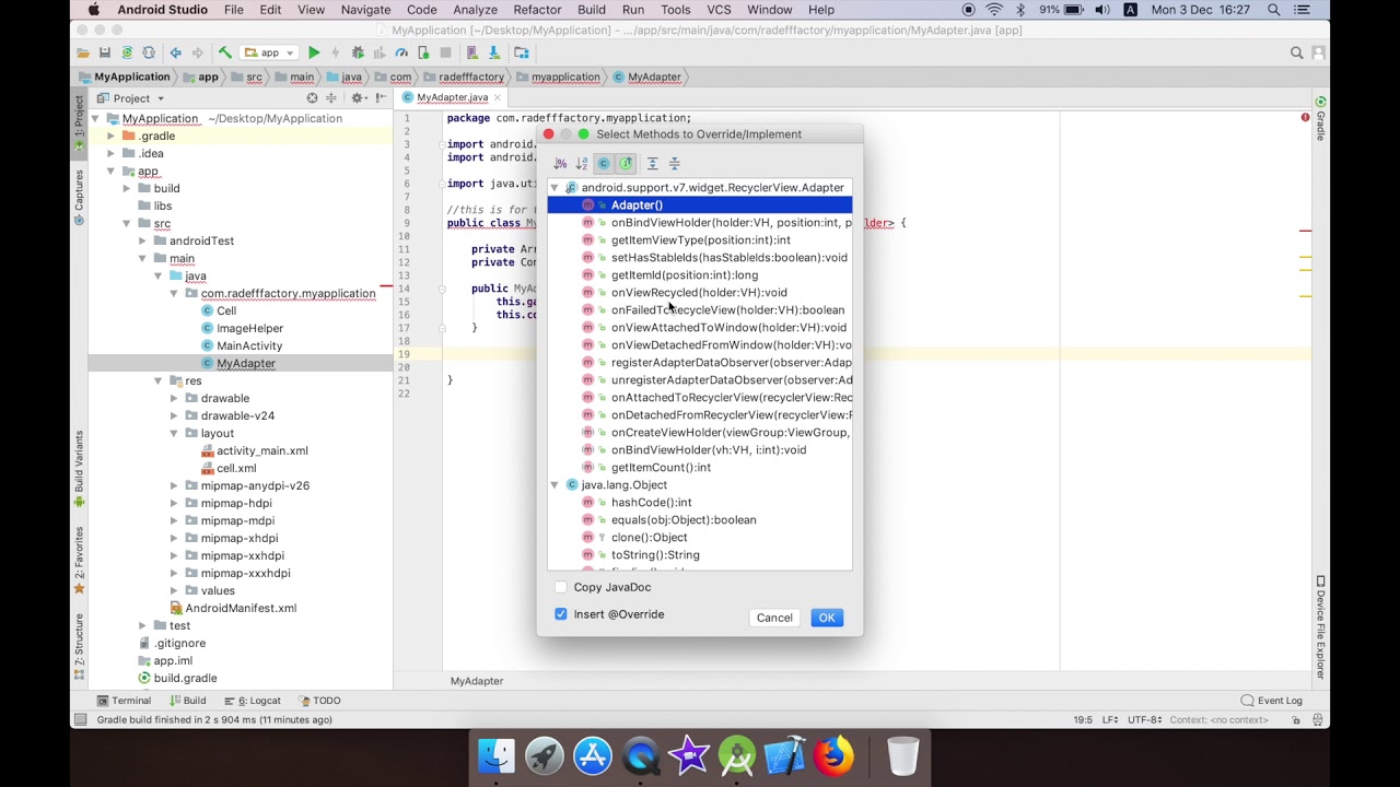 Develop Gallery from Storage in Android Studio YouTube