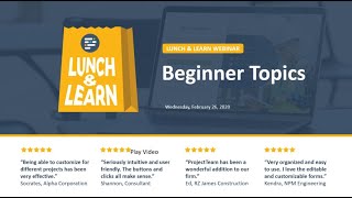 [Lunch & Learn] ProjectTeam Beginner Topics