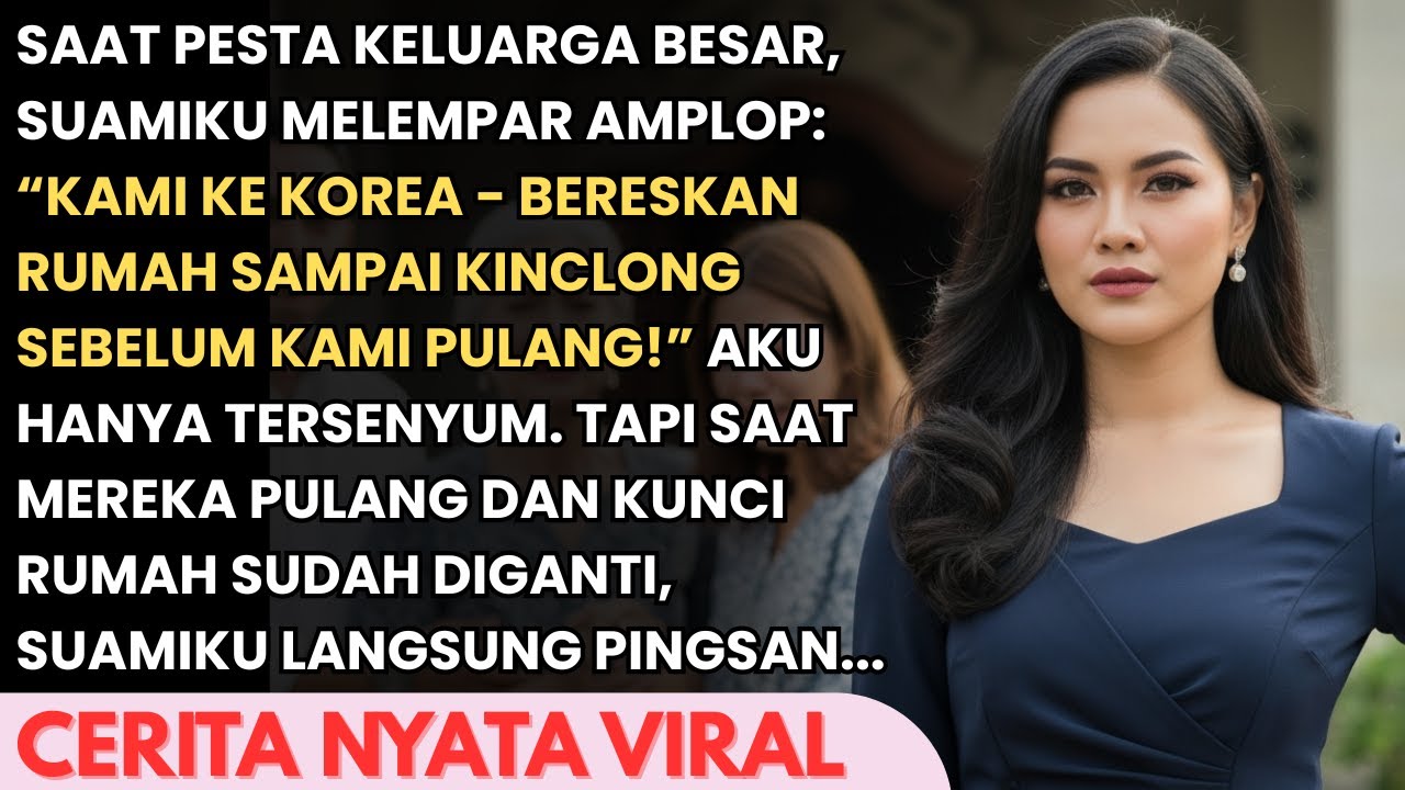 "KAMI LIBURAN KE KOREA , SEBELUM AKU PULANG RUMAH INI HARUS KINCLONG" DIA TINGGALKANKU - KUBUAT SYOK