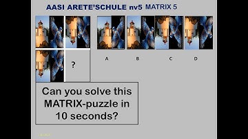 matrix5 Mind boggling method to solve matrix and other non verbal reasoning problems for competition