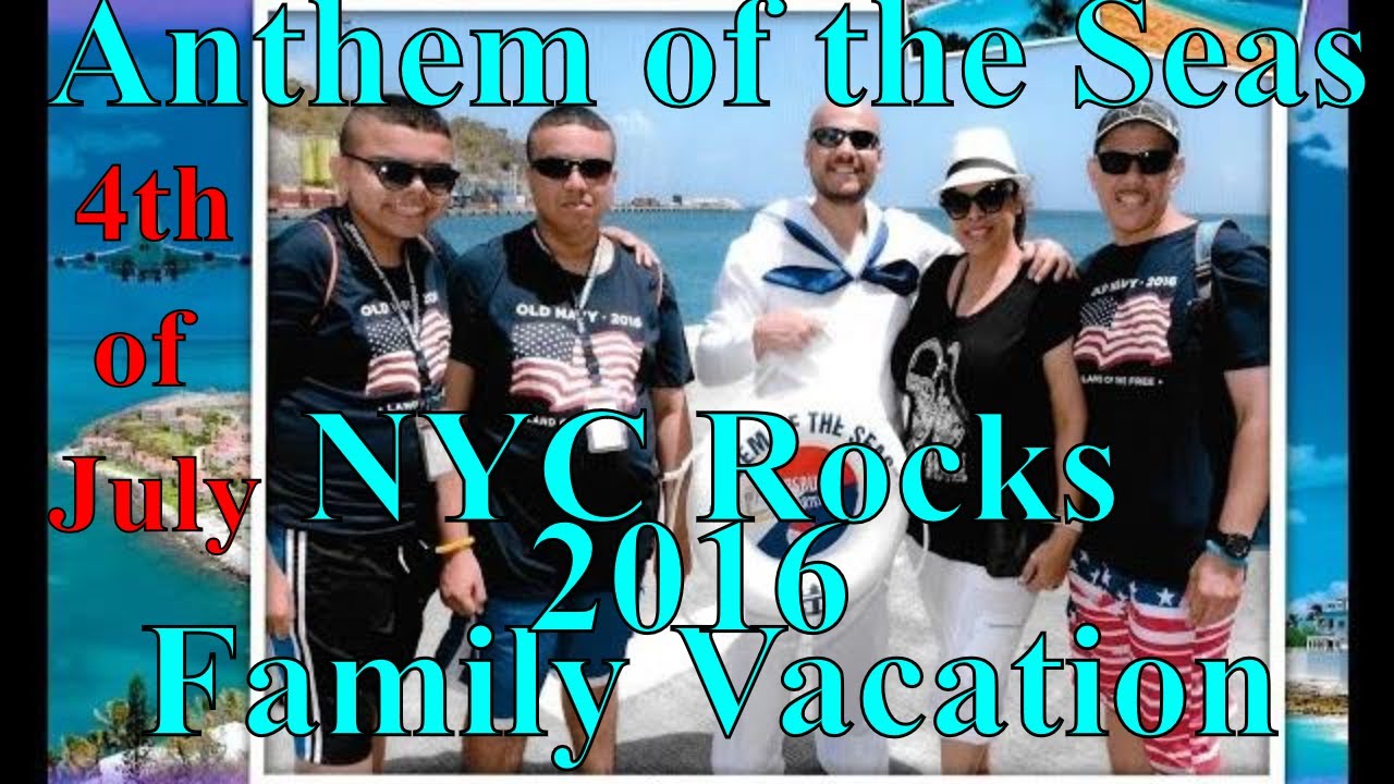 Royal Caribbean, Anthem of the Seas ⚓ 4th of July Cruise Party 2016