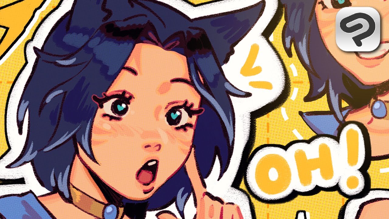 COMMISSION ☆ Speedpaint (clip studio paint) - YouTube