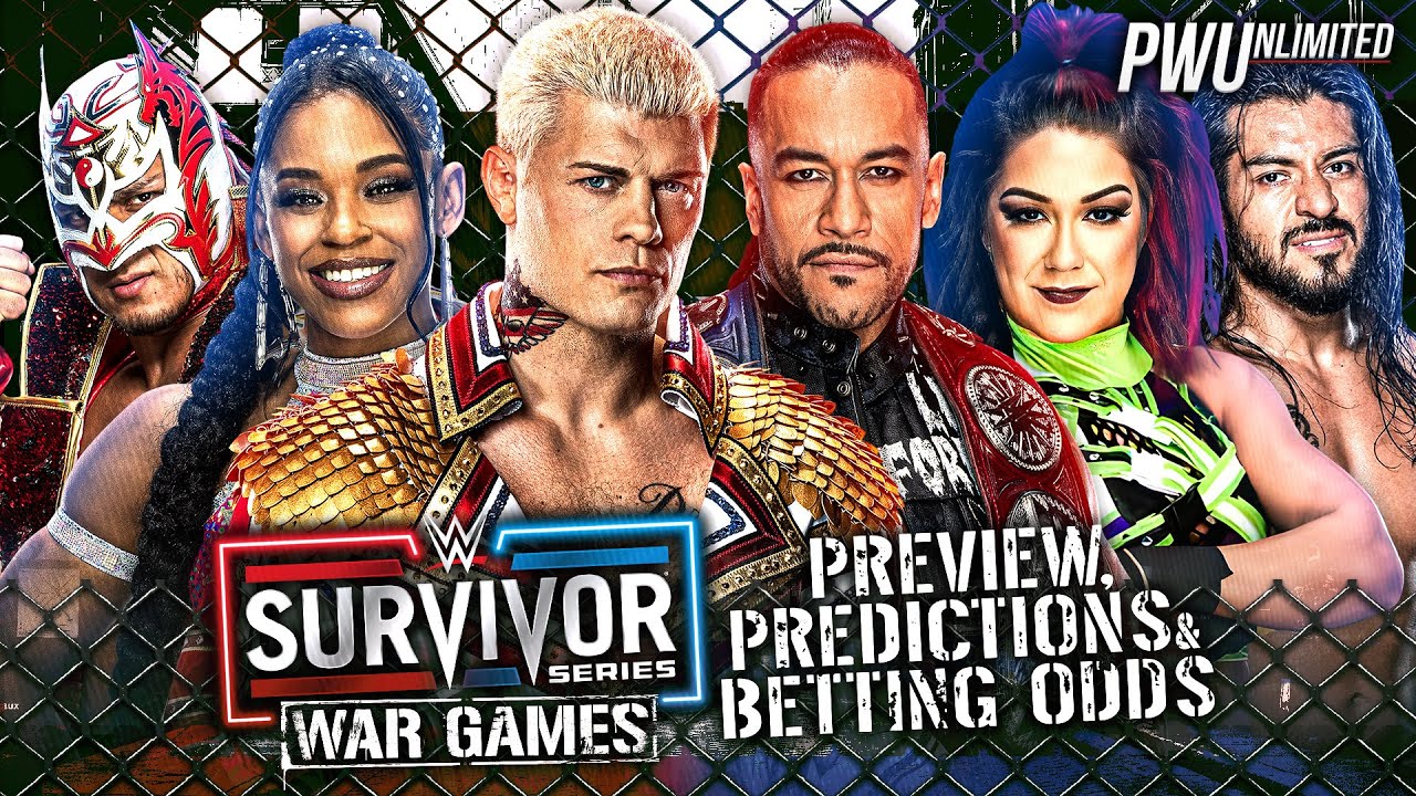 Updated WWE Survivor Series: WarGames 2023 betting odds