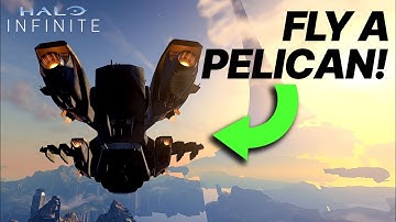 Fly the Pelican in Halo Infinite! - Halo Infinite Map Secrets Part 14