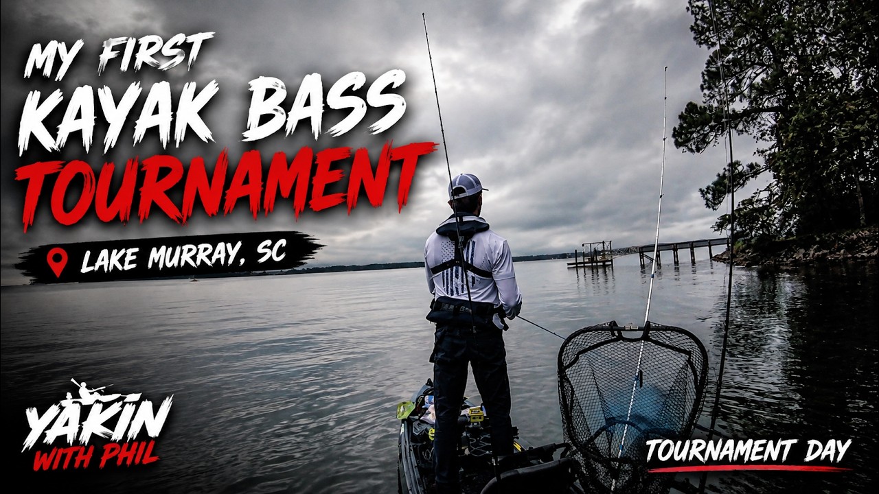 First Ever Kayak Bass Tournament on Lake Murray! (Part 3)