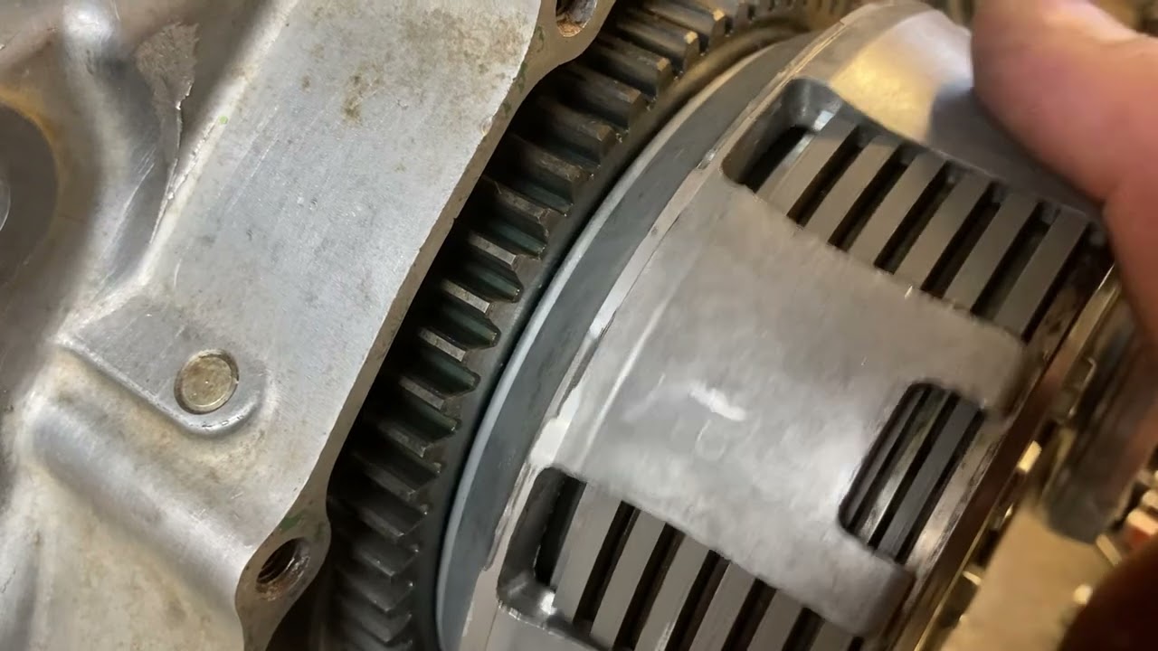 Crf230f clutch basket to gear play