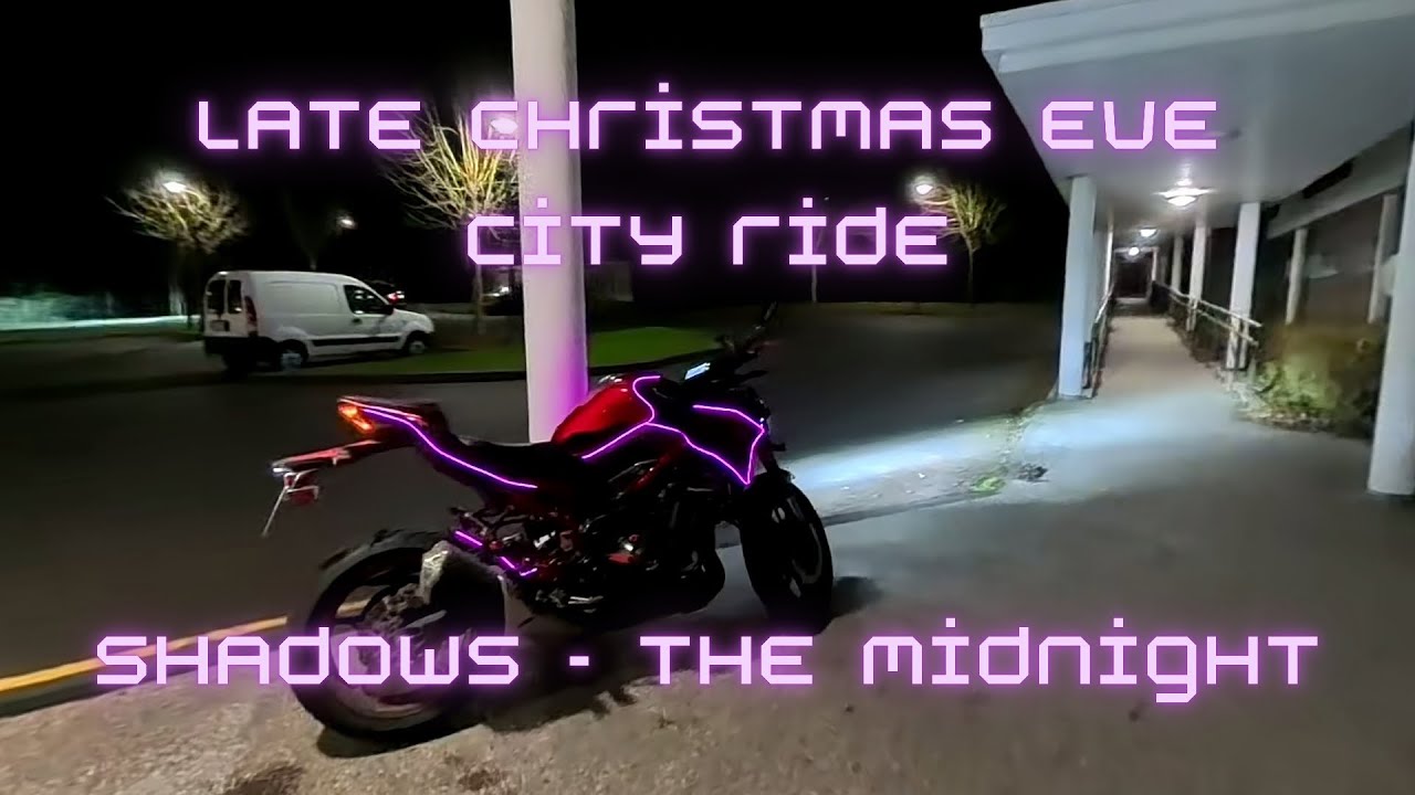 Late Christmas Eve City Ride | Shadows - The Midnight 