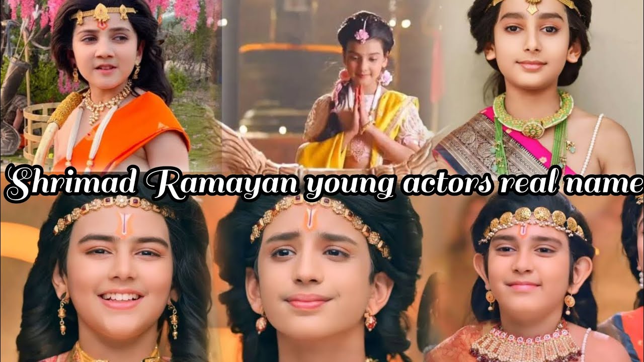 Shrimad ramayan child actors real name.