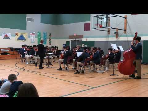 Eaglebrook String Orchestra Performs at Whately Elementary School: "I Will Always Love You"