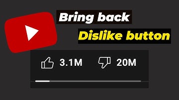 How To Restore Dislikes on YouTube #shorts