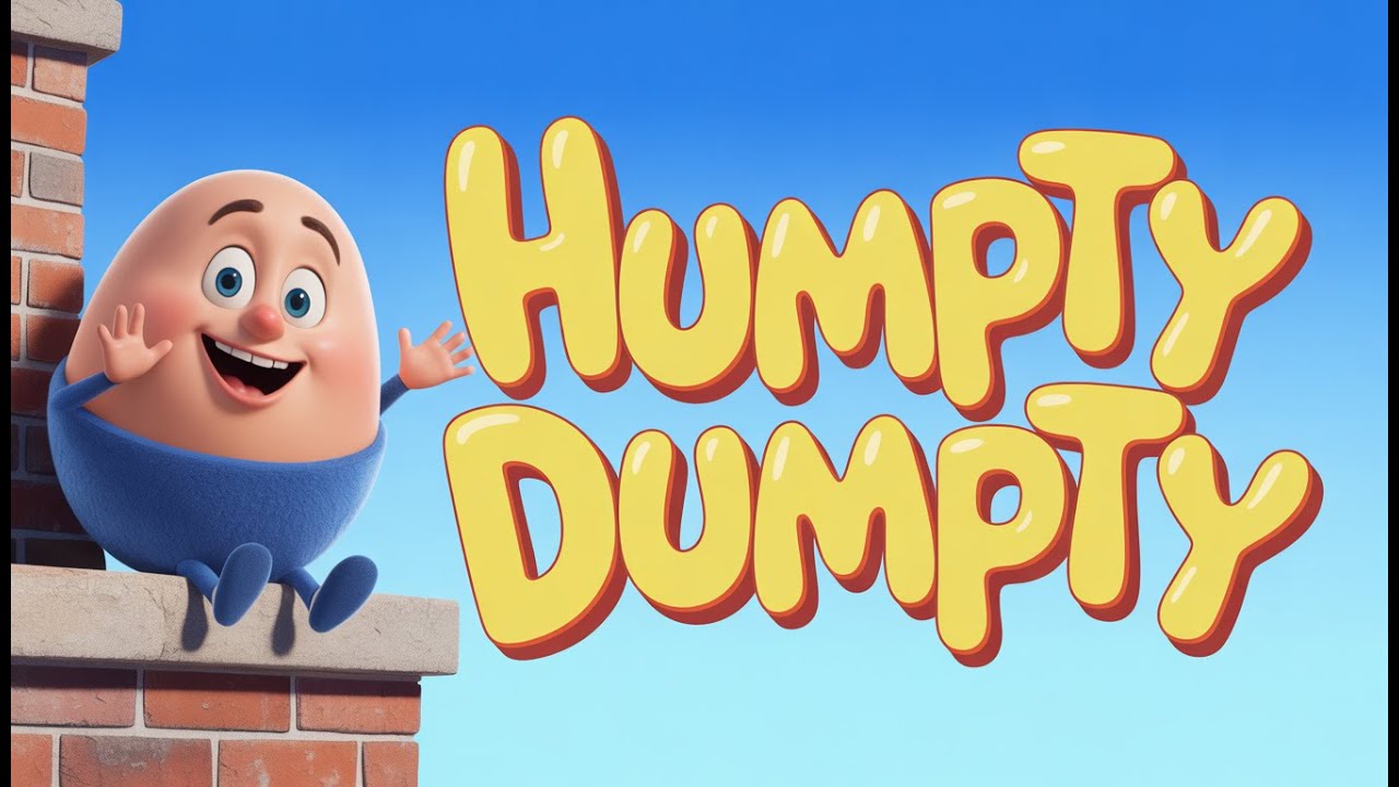 Humpty Dumpty Sat On A Wall | Popular Nursery Rhymes & Kids Songs | Happy Hop TV