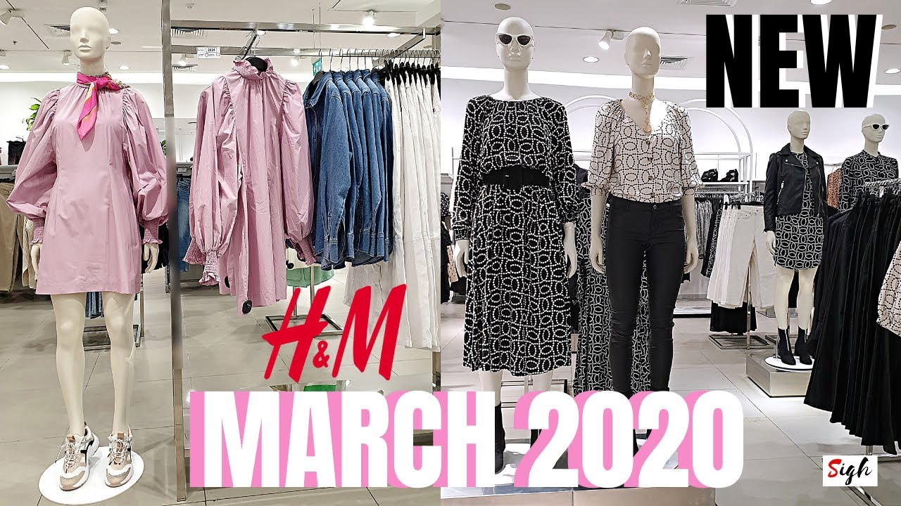 h&m latest dresses