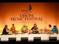 Raag pahadi  pandit shivkumar sharma  rahul sharma i santoor i tabla  ghatam  udupa foundation