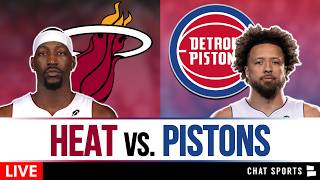 Heat vs. Pistons Live Streaming Scoreboard, Play-By-Play, Highlights | NBA League Pass Stream News