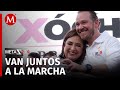 Xóchitl Gálvez acepta que INE fiscalice marcha de Marea Rosa como cierre de campaña