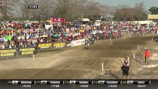 Ryan Villopoto and Jeremy Van Horebeek battle MXGP of Thailand 2015 - motocross