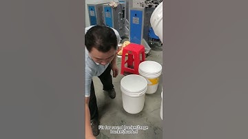 Paint Bucket Plastic Bucket Gallon Bucket Screen Printing Machine