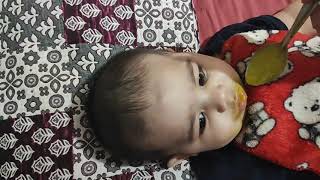 #Avi Feed time #Unforgettable Moment # Champ ❤ #Expression #Remarkable #Don't Miss 😊