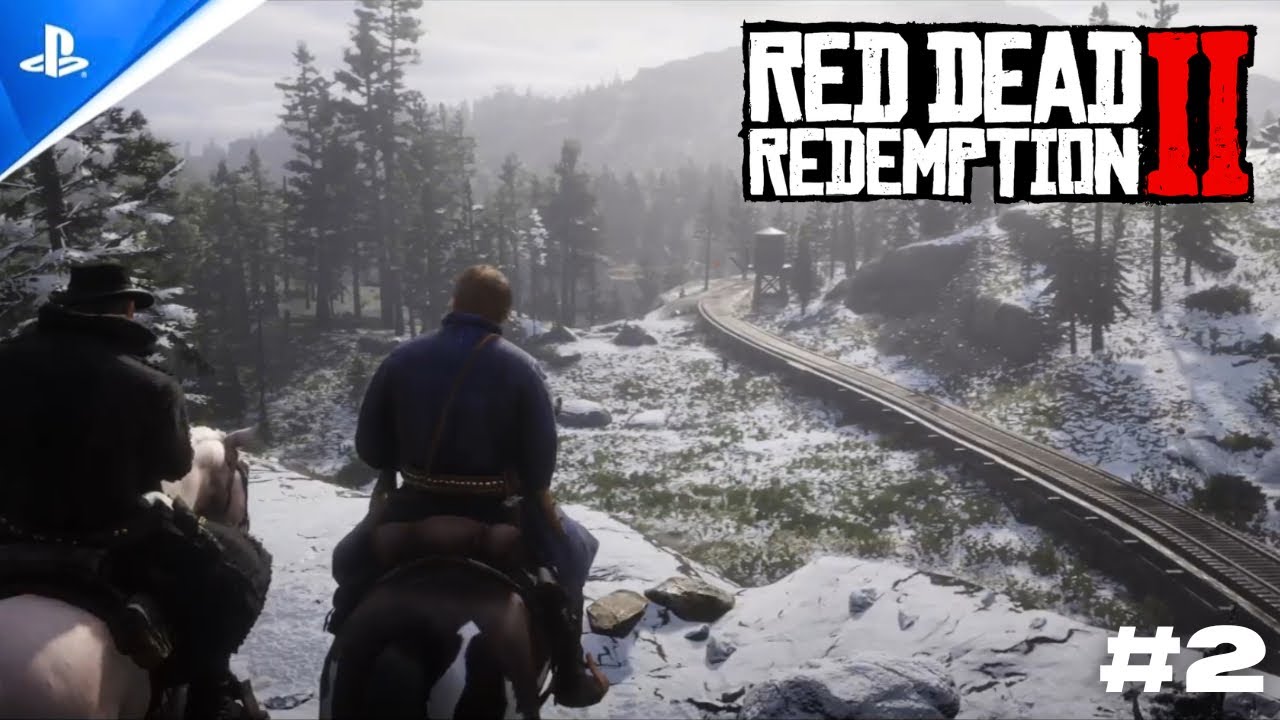 Robbing a TRAIN | Red Dead Redemption 2 | Part 2 | PS5 - YouTube