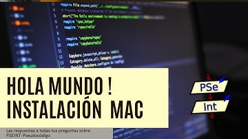 [2021] Curso de Pseint de 0 a Experto | Aprende a Programar | Hola mundo