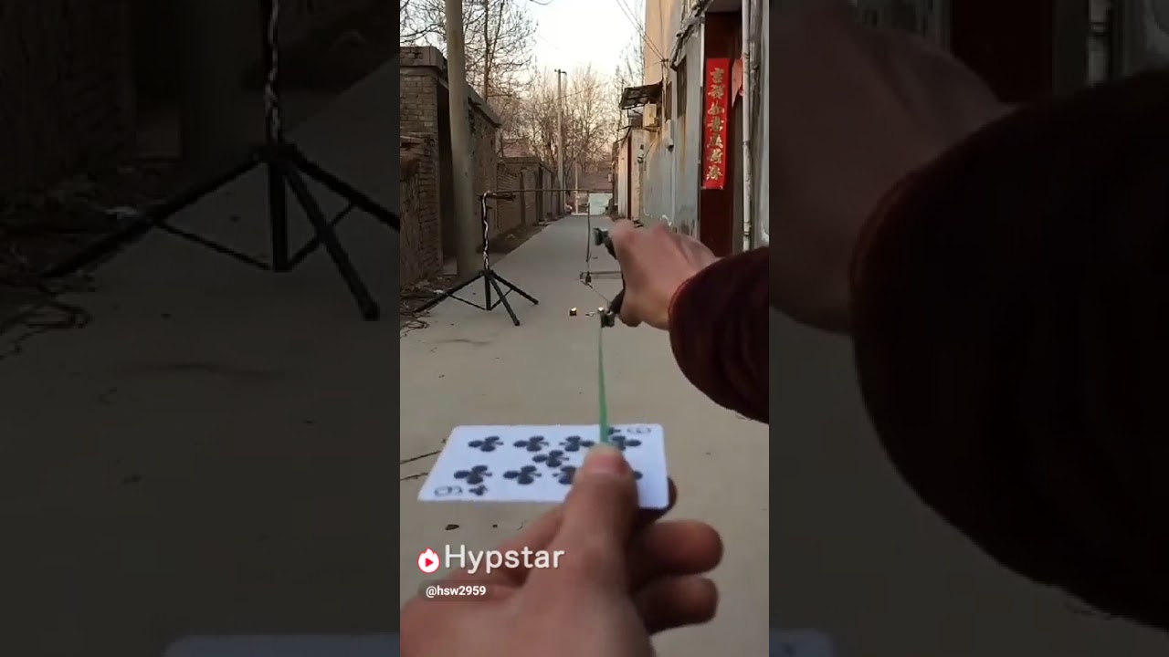 Hypstar || Awesome Trickshots With Playing Cards || Awesome Short Video Of the Day