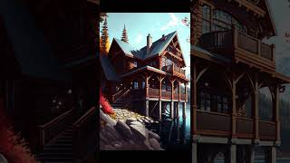 Beautiful British Columbia - Island - Lovely Visualization - Cell Shaded Art