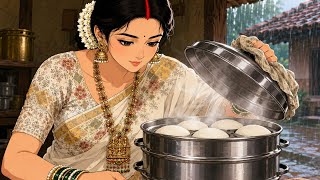 @🌧️🌾Tamil Nadu MonsoonVillage Life on a Rainy Monday🌧️|🐦🌿Peaceful Rural Morning ASMR🌴🐌 Tamil dishes🦀 screenshot 5