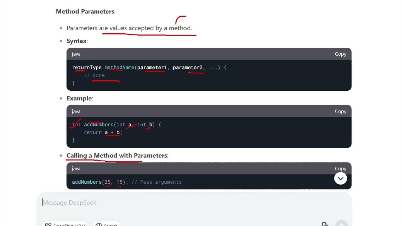 Java Method Return Type - YouTube
