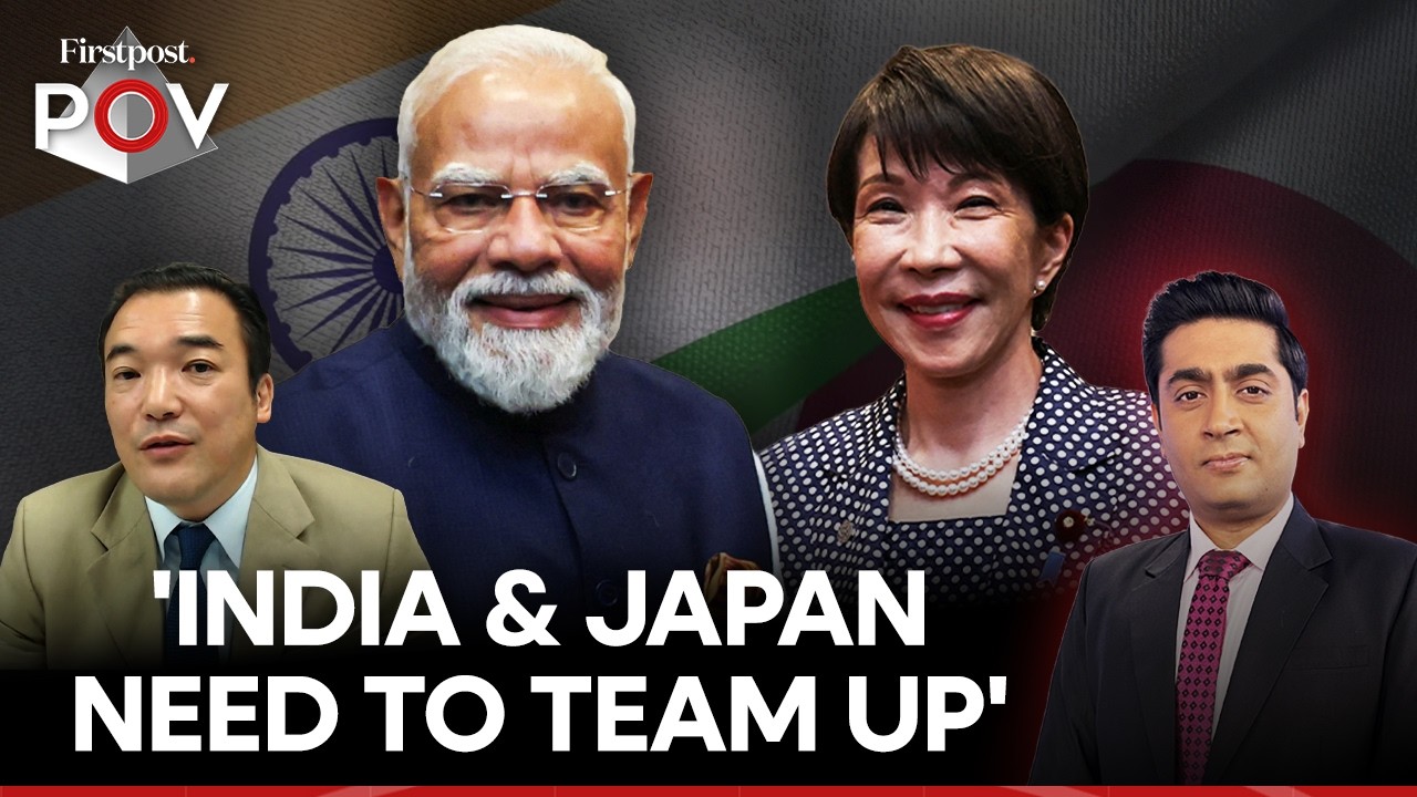 Japan's Sanae Takaichi makes First Visit to India: Trade & China in Focus | Firstpost PoV Interview thumbnail