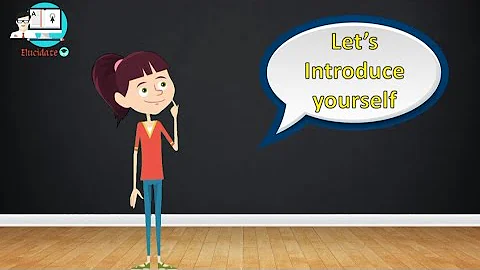 Introduce yourself in English || All about me || my self for kids || Elucidate Academy