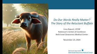Do Our Words Really Matter: The Story of the Reluctant Buffalo by Lissa Kapust, LICSW