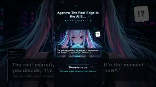 ONETEN HF | Agency: The Real Edge in the AI Era #Shorts
