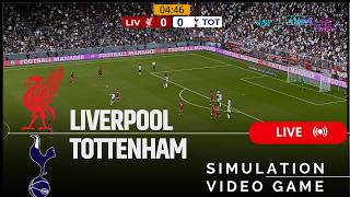 Liverpool vs Tottenham [LIVE] Carabao Cup 26/27 ✅ | Full Match Simulation/Recreation