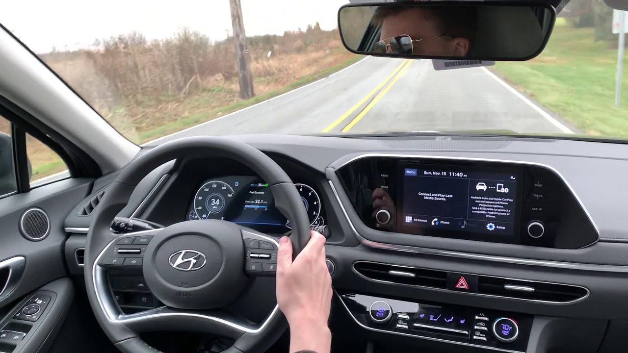 Hyundai Sonata SEL Driver Assist Demonstration