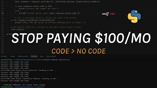 Pure No-Code is a Trap (n8n + Python Architecture)