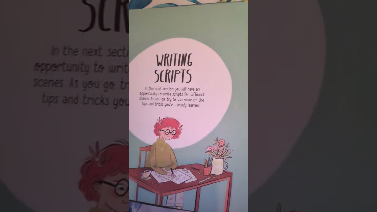 Usborne Write your own scripts workbook - Flip Through. Homeschool curriculum. writing.