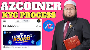 AZCOINER Mining App KYC Process || Azcoiner App Airdrop Withdrawal Azcoiner app kyc kaise kare|