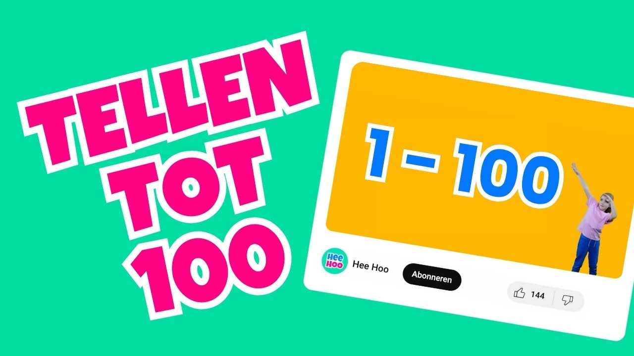 Tellen tot 100 | Bewegend leren | Nederlands