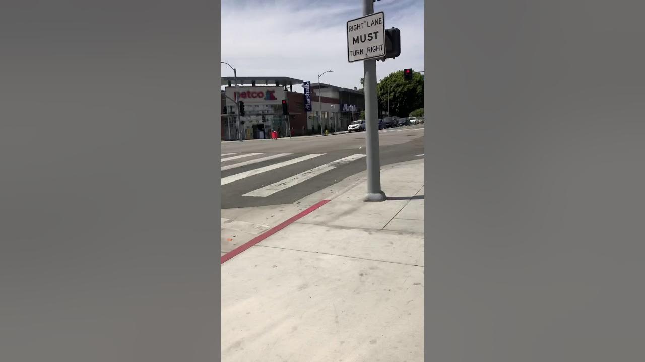 5/30/20 Crossing Hollywood Blvd hacker blocking @Periscope live ...