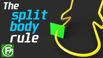 Fusion 360 - The Split Body Rule