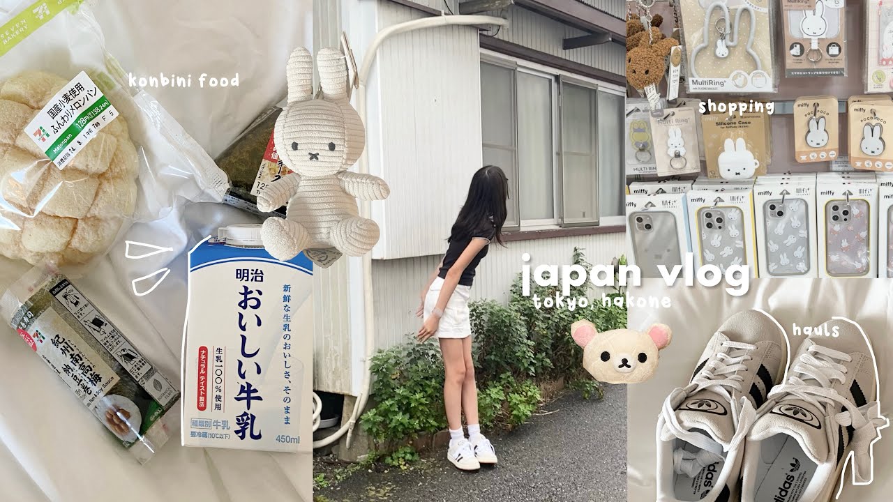 JAPAN VLOG 🍙🍡: shibuya crossing, konbini, lots of shopping, exploring tokyo
