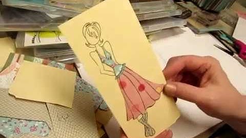 Scrapistry: making stamped ephemera with paper scraps