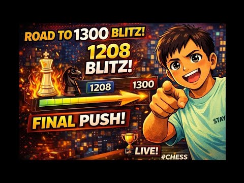 Streaming 1400 ELO Chess Rapid Matches | @chess.com | #Chess horizontal