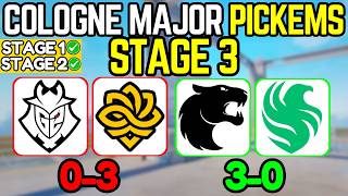 DIAMOND Cologne Major STAGE 3 PICKEMS (CS2 IEM Cologne Major Predictions)