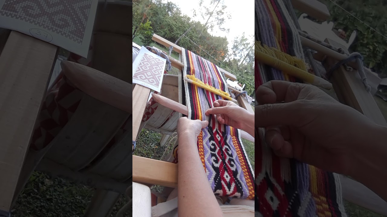 Suplementaria - Ñimikan hilos dimensionados Telar Mapuche