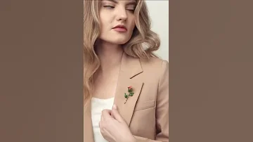 Стильная брошь с весенним настроением 🌷