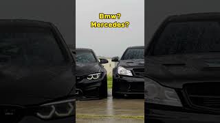 Bmw & Mercedes #bmw #mercedes #car #shorts