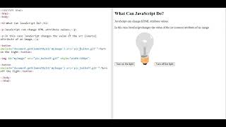 Details JavaScript – Bulb ON/OFF 💡 Guide
